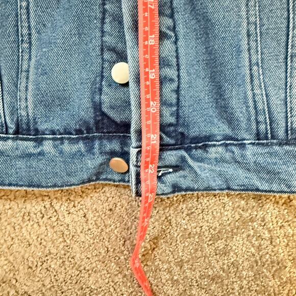 Official Foo Fighters Patch Denim Jacket Jean Jacket XS - Picture 6 of 7